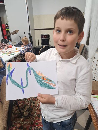 Zajęcia plastyczne 10.10.2023